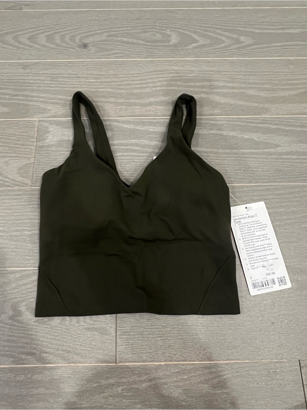 lululemon athletica Black Tank Top